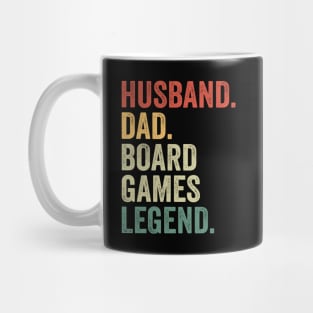 Husband Dad Board Game Legend Mug